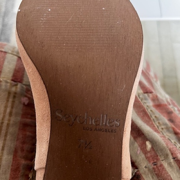 Seychelles Tan Suede Heeled Boots - Picture 2 of 5